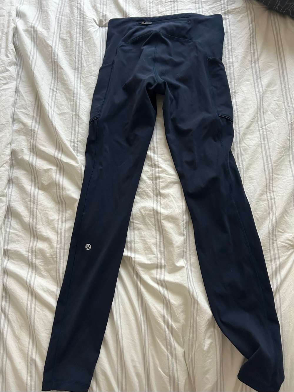Lululemon Athletic Leggings with Reflective Logo
